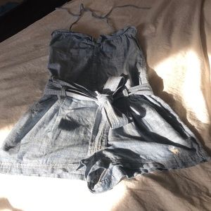 Abercrombie Chambray romper